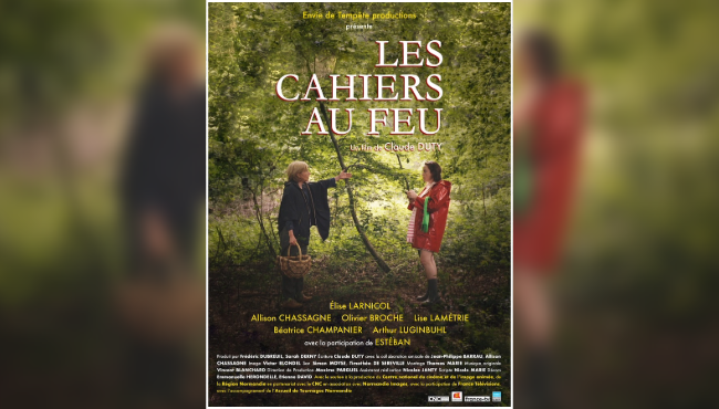 Les cahiers au feu