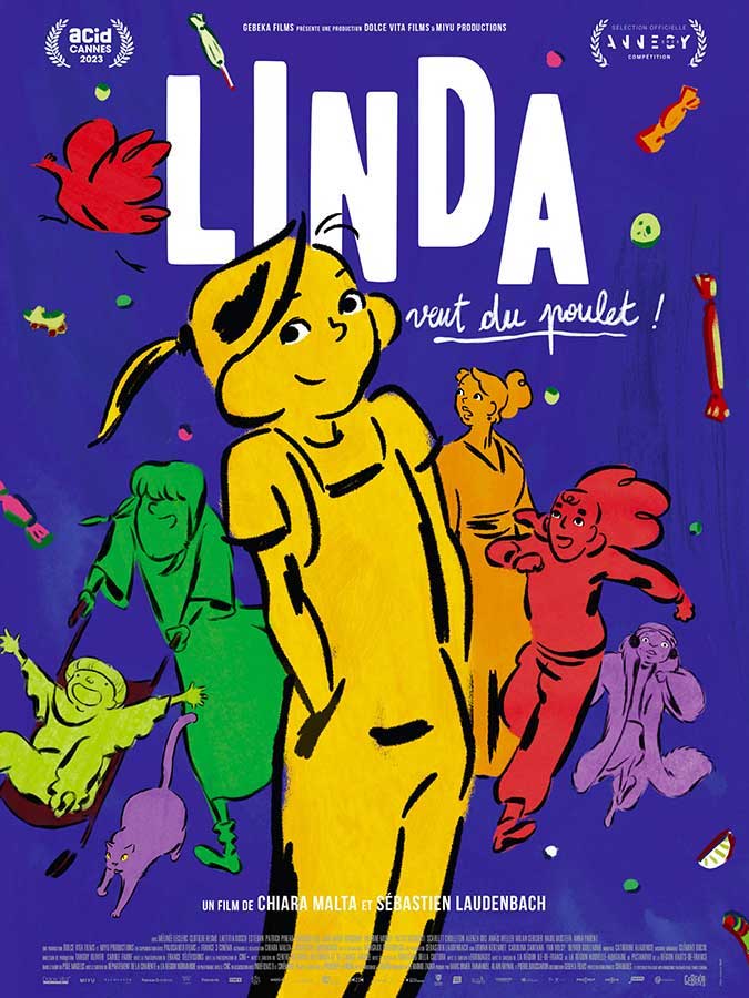 affiche linda veut du poulet