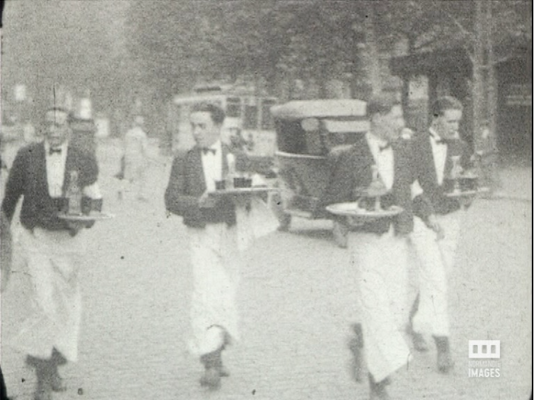 Course des garçons de café - A. Lucas - 1928