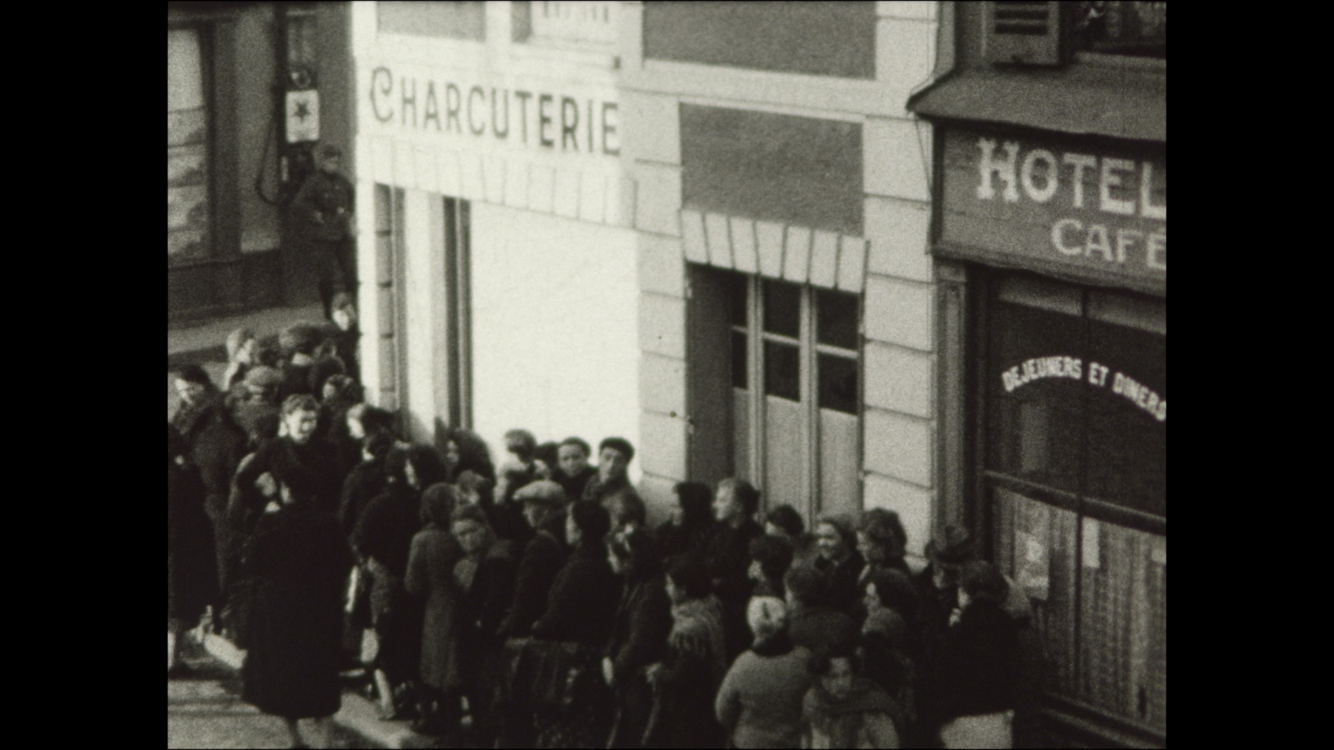 Photogramme tiré du film “Occupation et Libération de Condes” - Pierre Le Bihan - 1942/45