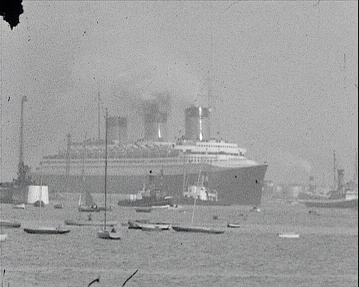 Voyage inaugural du “Normandie” Voyage inaugural du “Normandie”