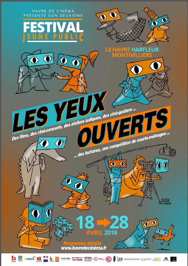 © Affiche du festival "Les yeux ouverts"