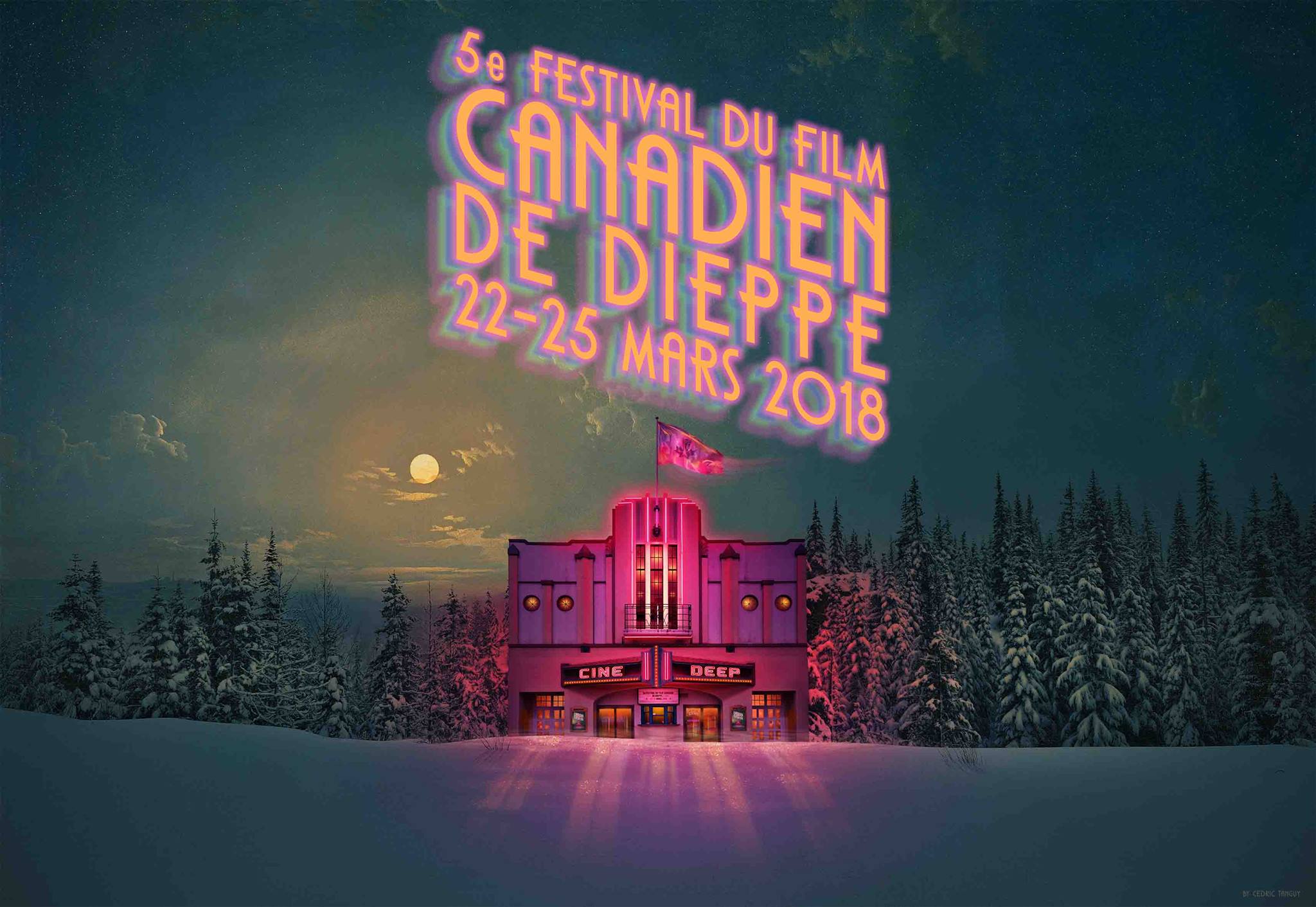 © Affiche du festival du film de Dieppe 2018