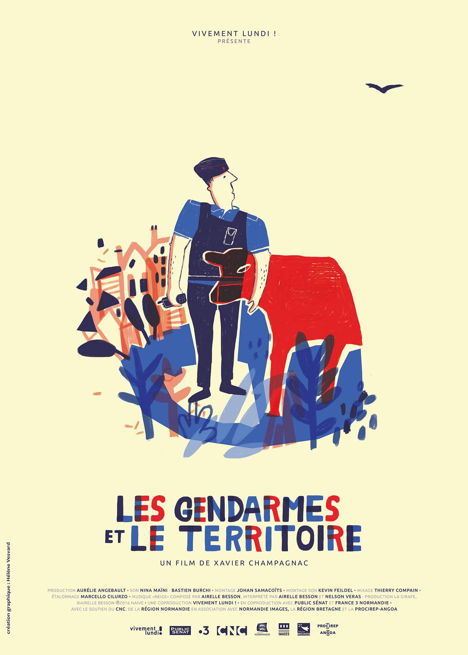 affiche Les gendarmes et le territoire