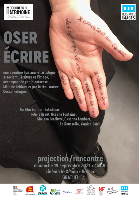 affiche Oser écrire