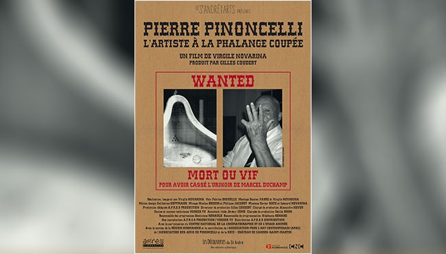 Pierre Pinoncelli, l'artiste à la phalange coupée