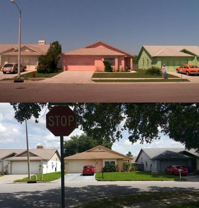 "Suburbia Then and Now" (The Independant)