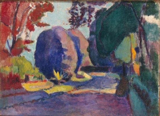 Jardin du Luxembourg (1901) Matisse