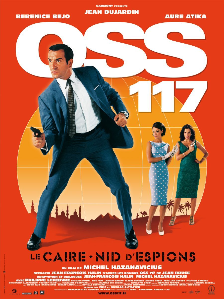 affiche OSS 117 : Le Caire nid d’espions