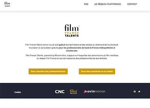 Base techniciens artistes - Film FRANCE