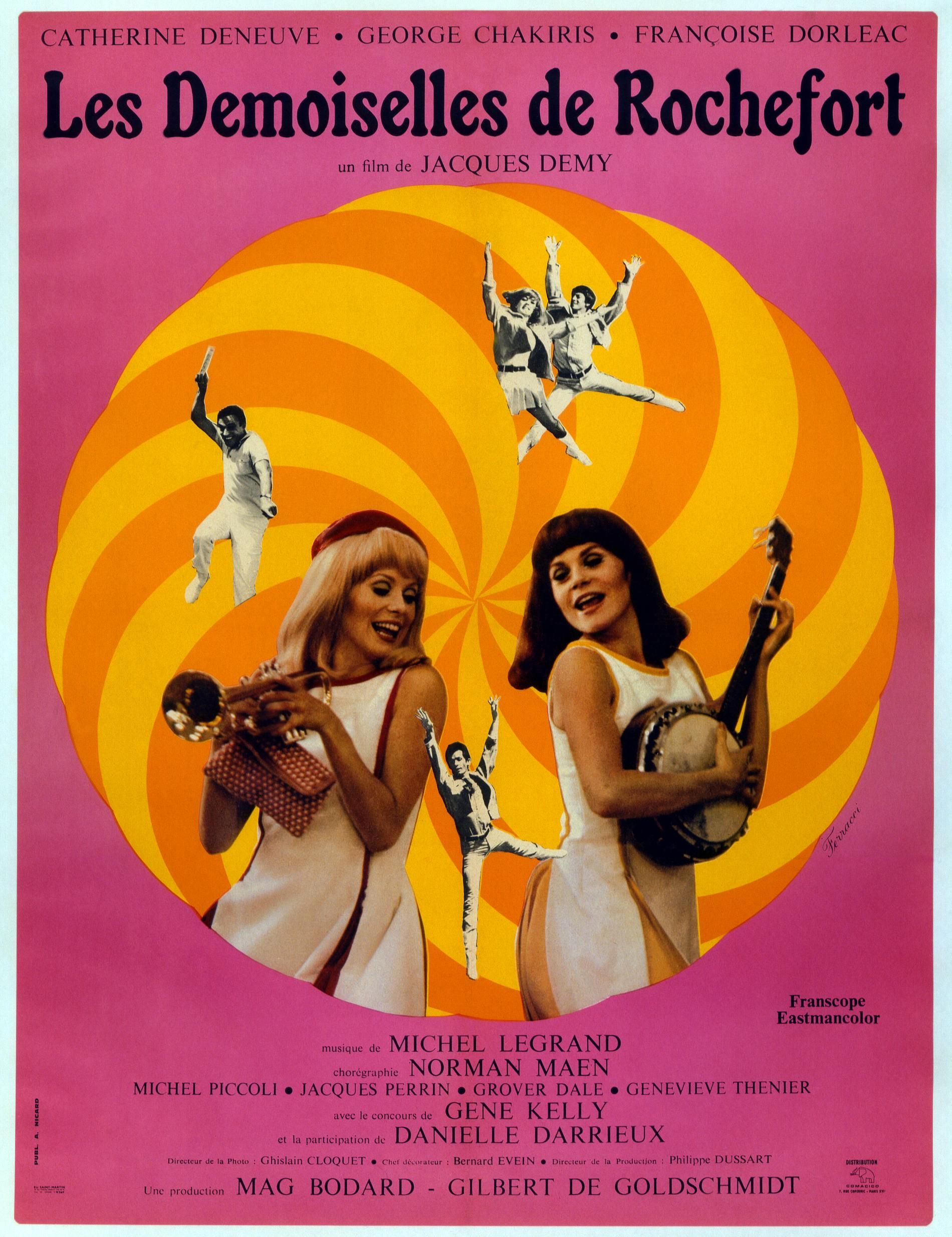 affiche Les Demoiselles de Rochefort